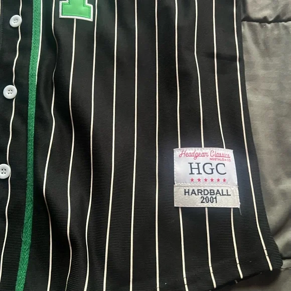 Black and Green Striped Jersey - Picture 2 of 3